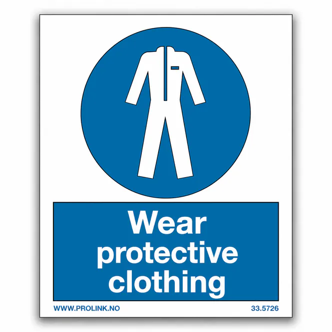 Hovedbilde Wear protective clothing