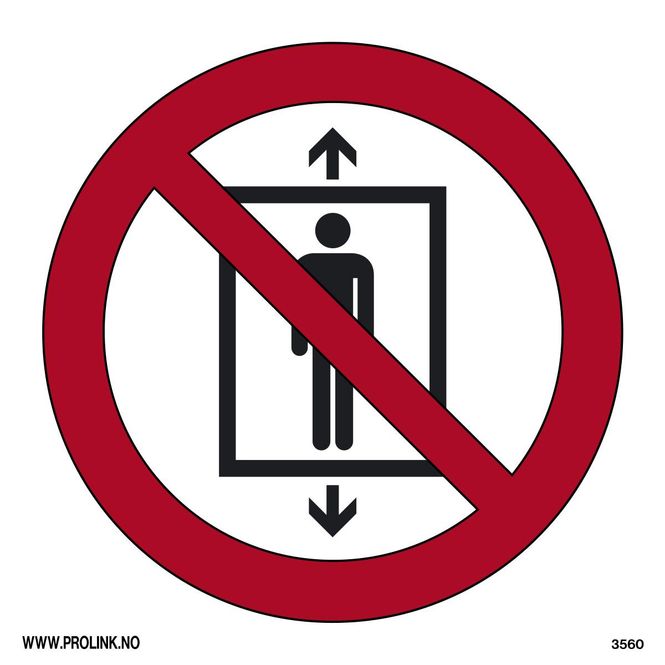 Hovedbilde Ikke bruk heisen for persontransport - PVC