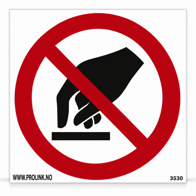 Hovedbilde Do not touch