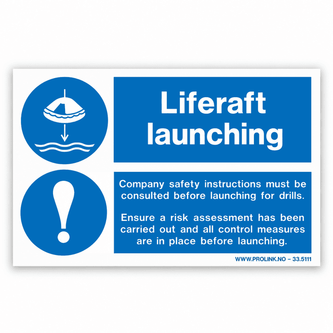 Hovedbilde Liferaft launching
