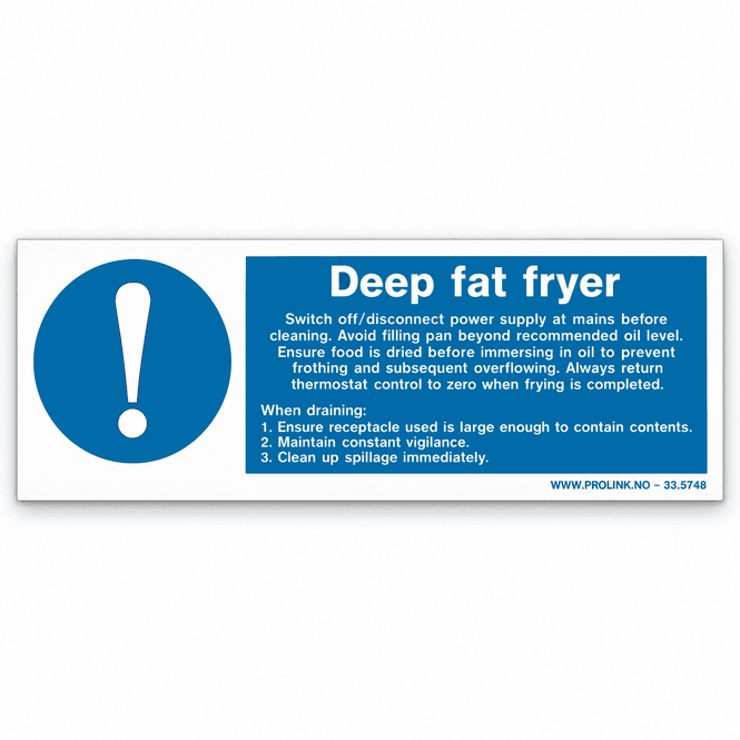 Hovedbilde Galley - Deep fat fryer