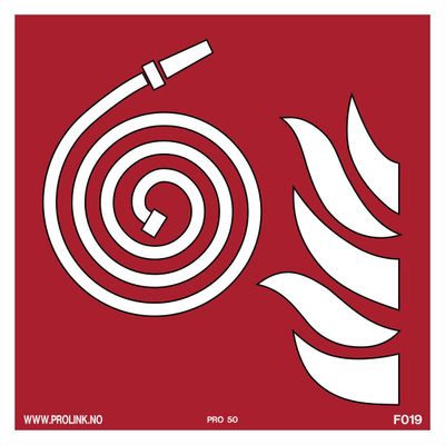 Utilkoblet brannslange - PRO50