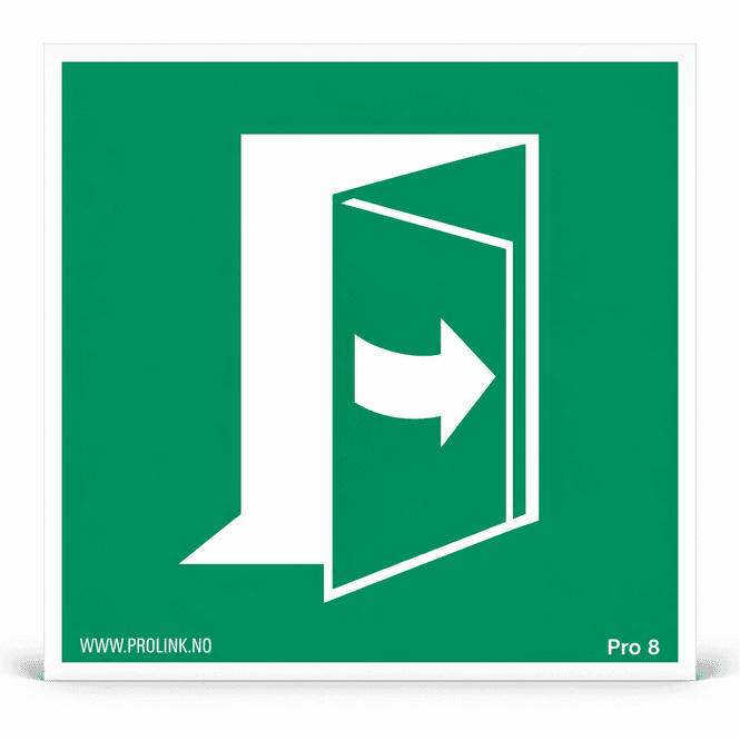Hovedbilde Door opens on right side - pull (Pro 8)