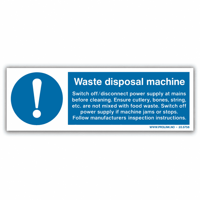 Hovedbilde Galley - Waste disposal machine