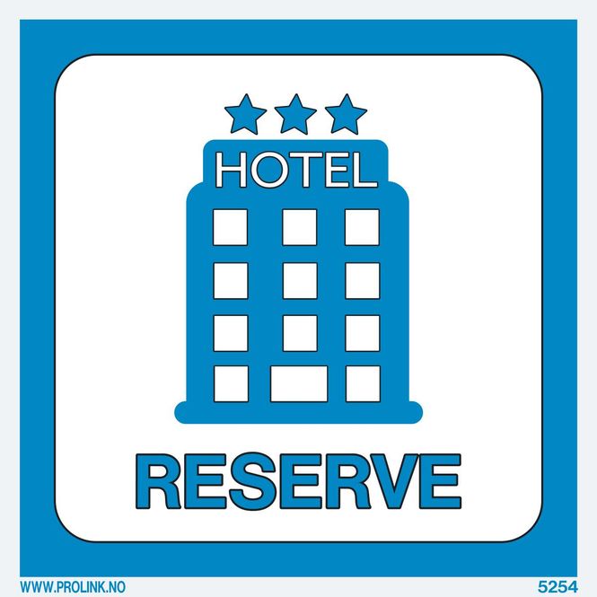 Hovedbilde Hotellreservasjon - PVC