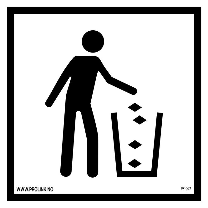 Hovedbilde Avfallsdunk - PVC