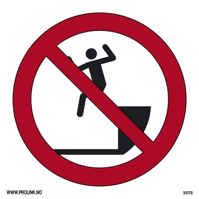 Ingen hopping ned - PVC