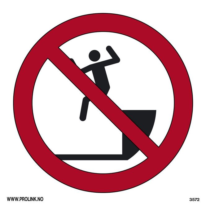 Hovedbilde Ingen hopping ned - PVC