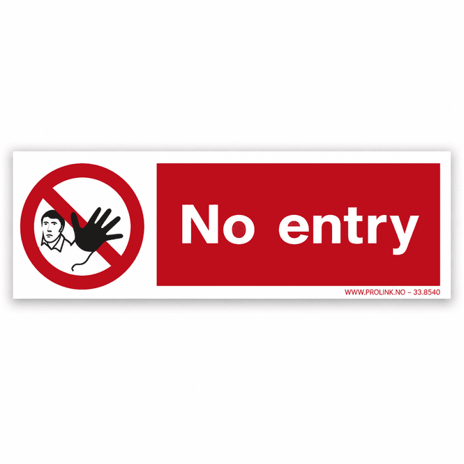 Hovedbilde No entry
