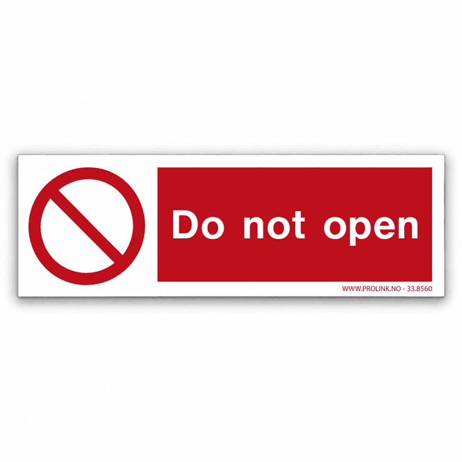 Hovedbilde Do not open