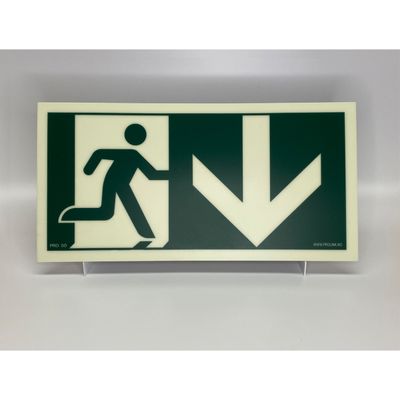 Markeringsskilt i ramme - ensidig - 10 meter