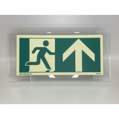 Markeringsskilt i akryl - ensidig - 10 meter