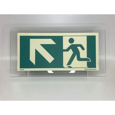 Markeringsskilt i akryl - ensidig - 10 meter