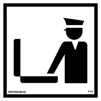 Toll/bagasjesjekk - PVC