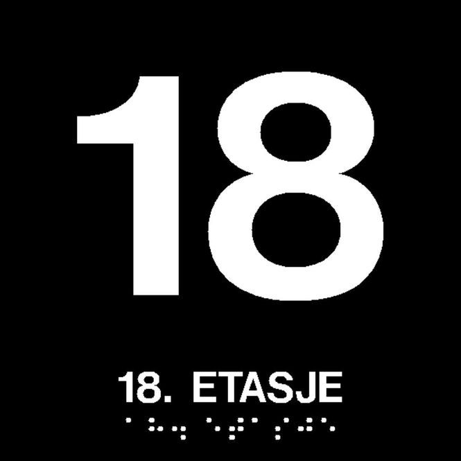 Hovedbilde 18.etasje - Taktilt